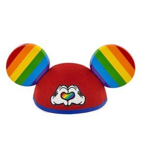 Disney Parks Rainbow Ears Hearhands Hat